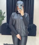 پافر چرم سگکدار کد388