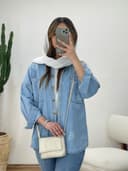مانتو جین سنگشورشده zara کد 976