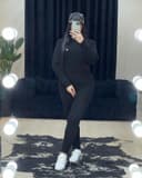 ست بافت و شلوار یقه اسکی کد 331