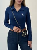 بلوز یقه شکاری polo کد2244