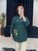 مانتو گلدوزی  بادکنک کد 601