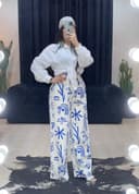 شلوار بگ لینن کد 522