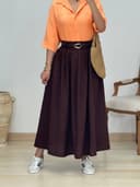 دامن لینن ترنم کد2086