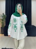 شومیز گلدوزی کرسپو کد 621
