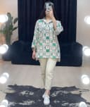 تونیک طرحدار پروانه کد458