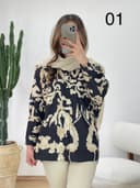 شومیز ابرنگی فلور کد 934