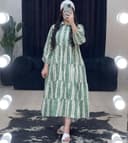 مانتو پیراهنی رز کد 431