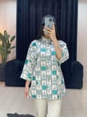 شومیز مانتویی پروانه کد530