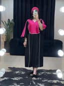 مانتو پیراهنی نچرال کد 612