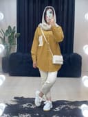 شومیز مانتویی جیب سنتی کد 698