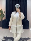 مانتو کتی نچرال خرج کار اینه ای کد 535