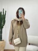 شومیز لینن سپید کد 915