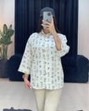 شومیز جلو دکمه ایدا کد 558