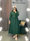 مانتو پیراهنی مدل دریا کد 173