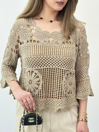 شومیزو تاپ گیپور ترک کد1971