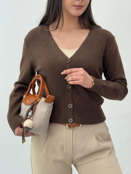 ژاکت بافت وارداتی کد 12977