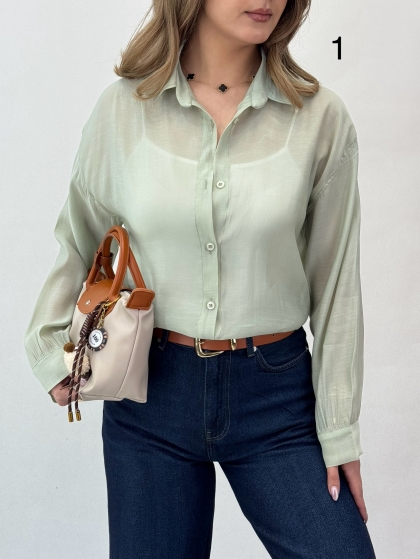 شومیز مانتویی پرنس کد1969