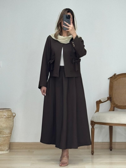 کت دامن پاپیون کد1968