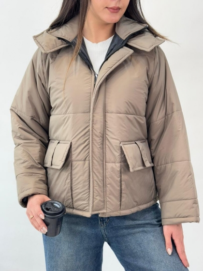 کاپشن کلاهدار نورا کد1938