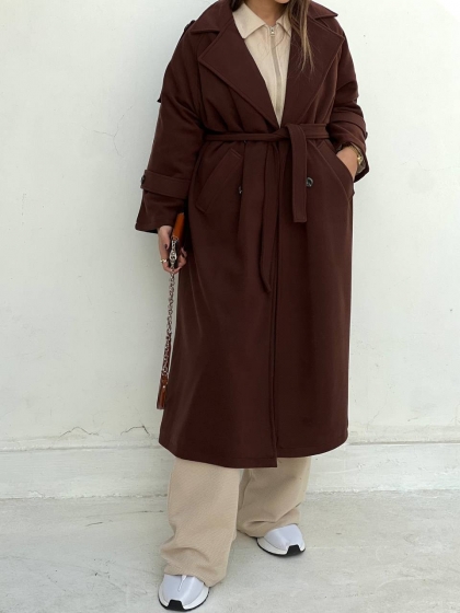 پالتو بلند فوتر آستردار کد1961